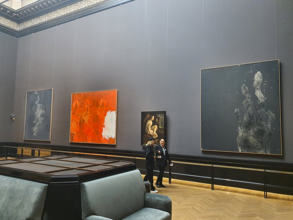 Today I'm leaving for Brussels to give a speech in the European Parliament. 

Yesterday I got to go to the Kunsthistorisches Museum - they have a good exhibition of Georg Baselitz, juxtaposed with the classic art which inspired his work, from Rubens to Titian to Correggio.