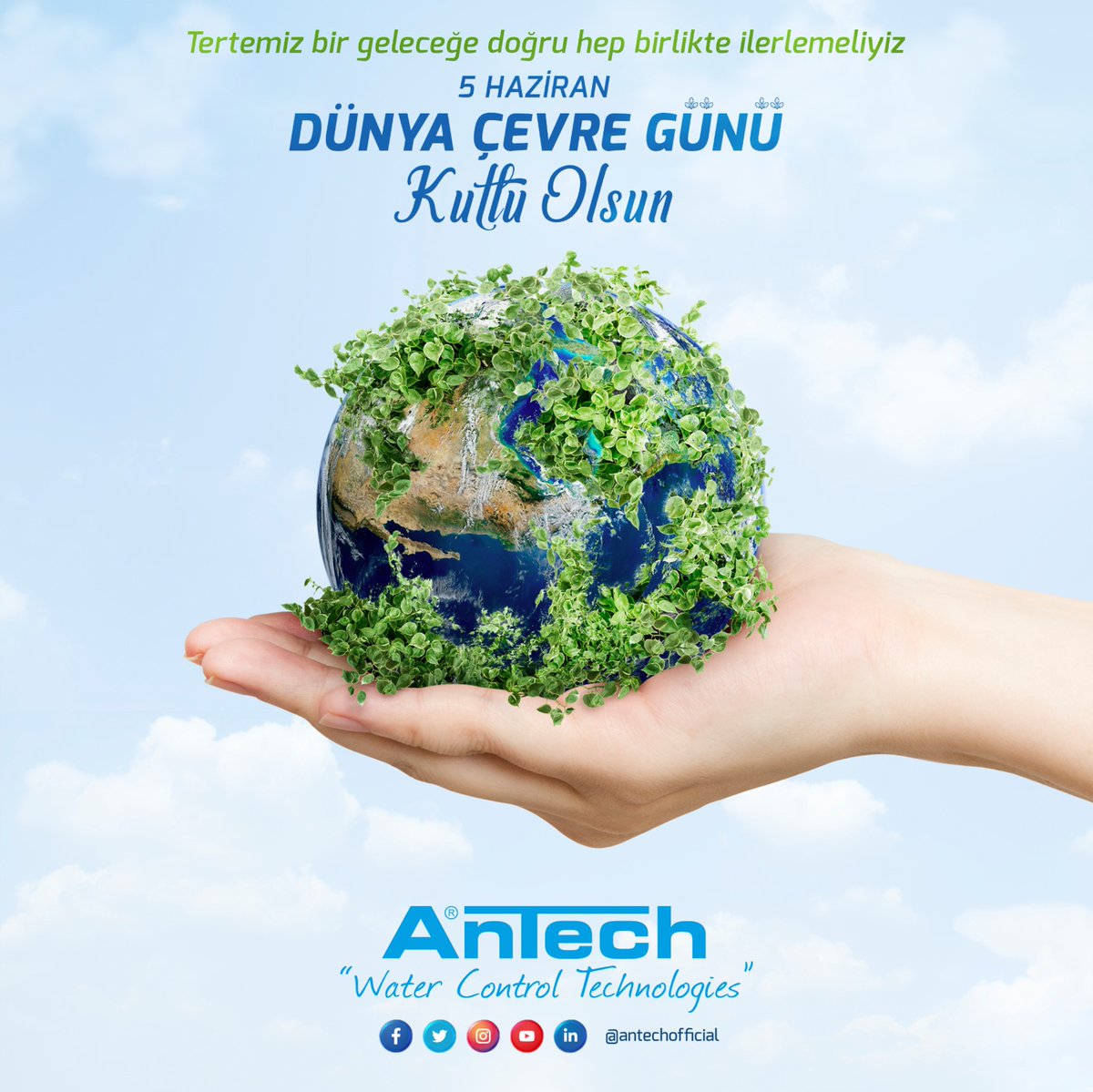 Tertemiz bir geleceğe doğru hep birlikte ilerlemeliyiz.
5 Haziran Dünya Çevre Günü Kutlu olsun!

#enelsa #antech #dünyaçevregünü