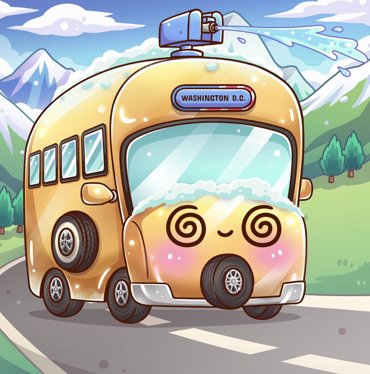 BussiesNFT's tweet photo. Some other honorable mentions are our Zebra Stripes paintjob (also known as the 'Zebrussy'),  our Secret Service Bussy, and the Gold/Chrome paintjobs! https://t.co/sBEpbRKUZi
