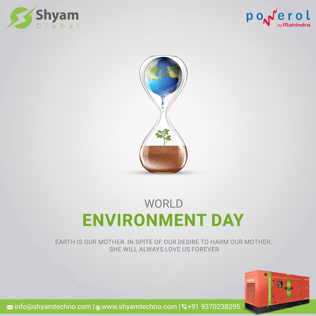 Energizing Sustainability for Greener and Healthier Future. Together, Let's Make a Difference on World Environment Day!
.
.
.
#PowerUp #gogreen #energy #genset #backup #efficiency #sustainableliving #powerhouse #UninterruptedPower #BackupPower #powerol #shyamglobal