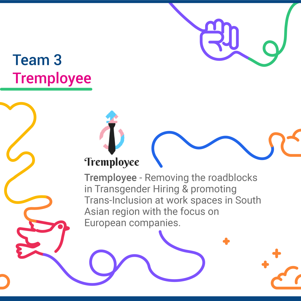fnfindiaoffice's tweet photo. We are euphoric to announce the winners of our #lgbtqiaplusmatters Online Hackathon! Accompany us tomorrow, 6 June @ Taj Samudra, in our journey to discover the One Winning Team that will get a ticket to Germany. RSVP: https://t.co/4gxrPJDENJ https://t.co/bHcsMY7rzQ