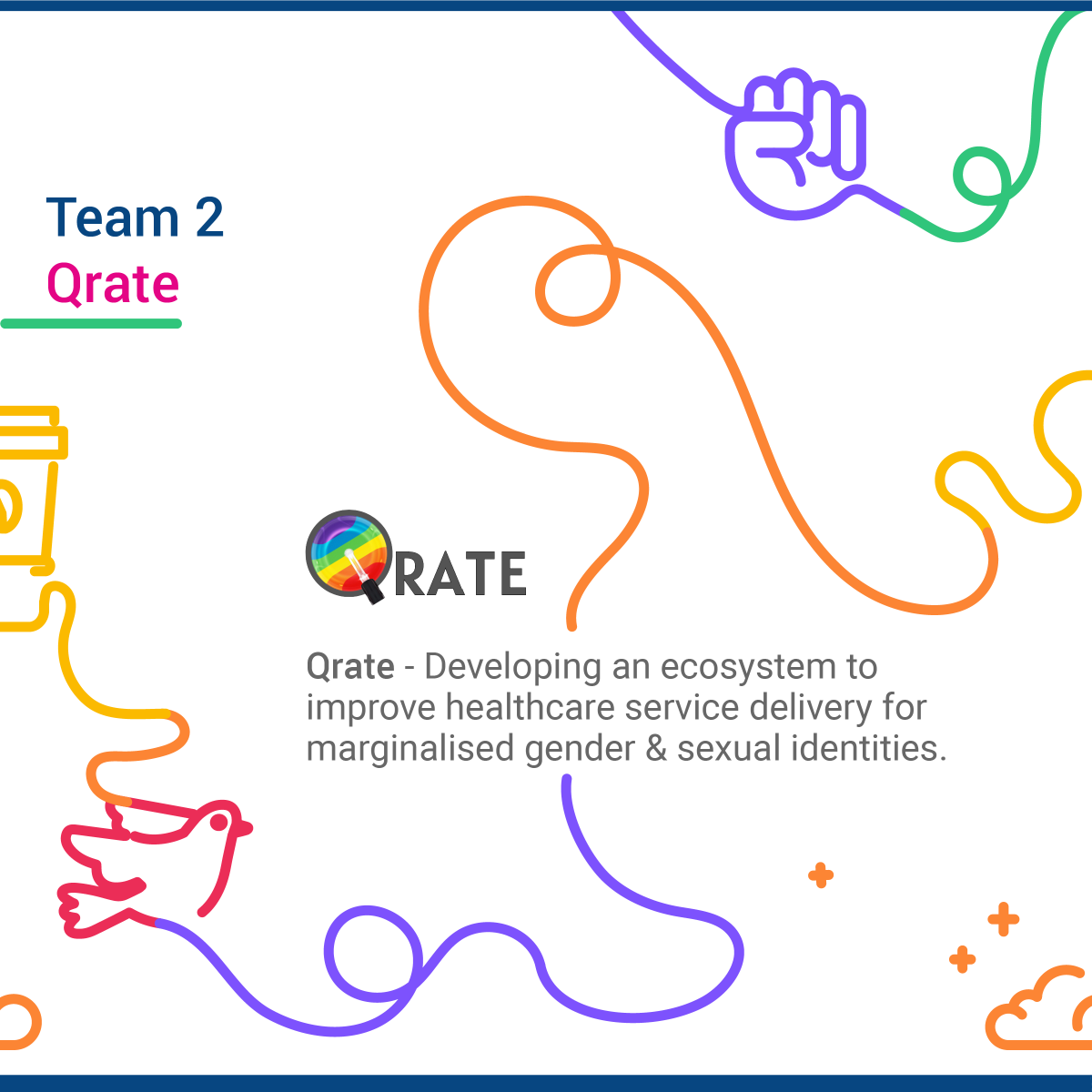 fnfindiaoffice's tweet photo. We are euphoric to announce the winners of our #lgbtqiaplusmatters Online Hackathon! Accompany us tomorrow, 6 June @ Taj Samudra, in our journey to discover the One Winning Team that will get a ticket to Germany. RSVP: https://t.co/4gxrPJDENJ https://t.co/bHcsMY7rzQ
