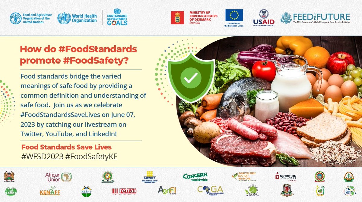 #Foodsafety #Foodstandardssavelives #SafeFoodNowKe