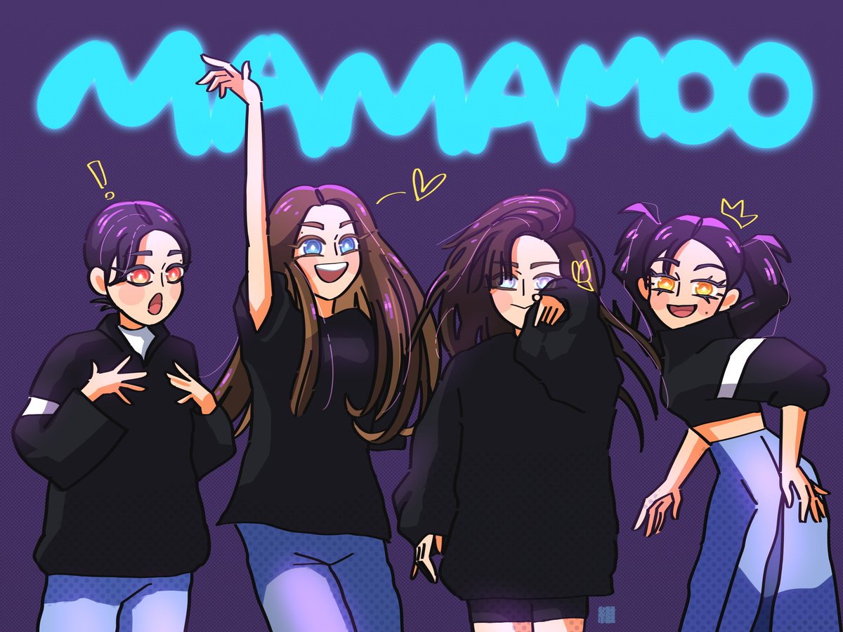 《#마마무 - MyCon Oakland ver.》

❤️💙🤍💛

#MAMAMOO #mamamoofanart 
#SOLAR #MOONBYUL 
#WHEEIN #Hwasa