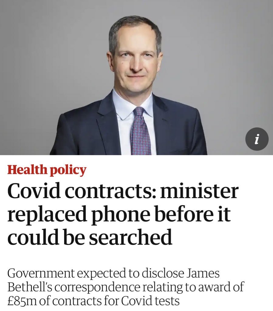 Zero_4's tweet photo. That’s the same Lord Bethell who mysteriously ‘lost’ his phone, then alleged it was broken, only to then claim he’d given it to a family member

#r4today #BBCBreakfast #kayburley https://t.co/lVd7wNRRNf