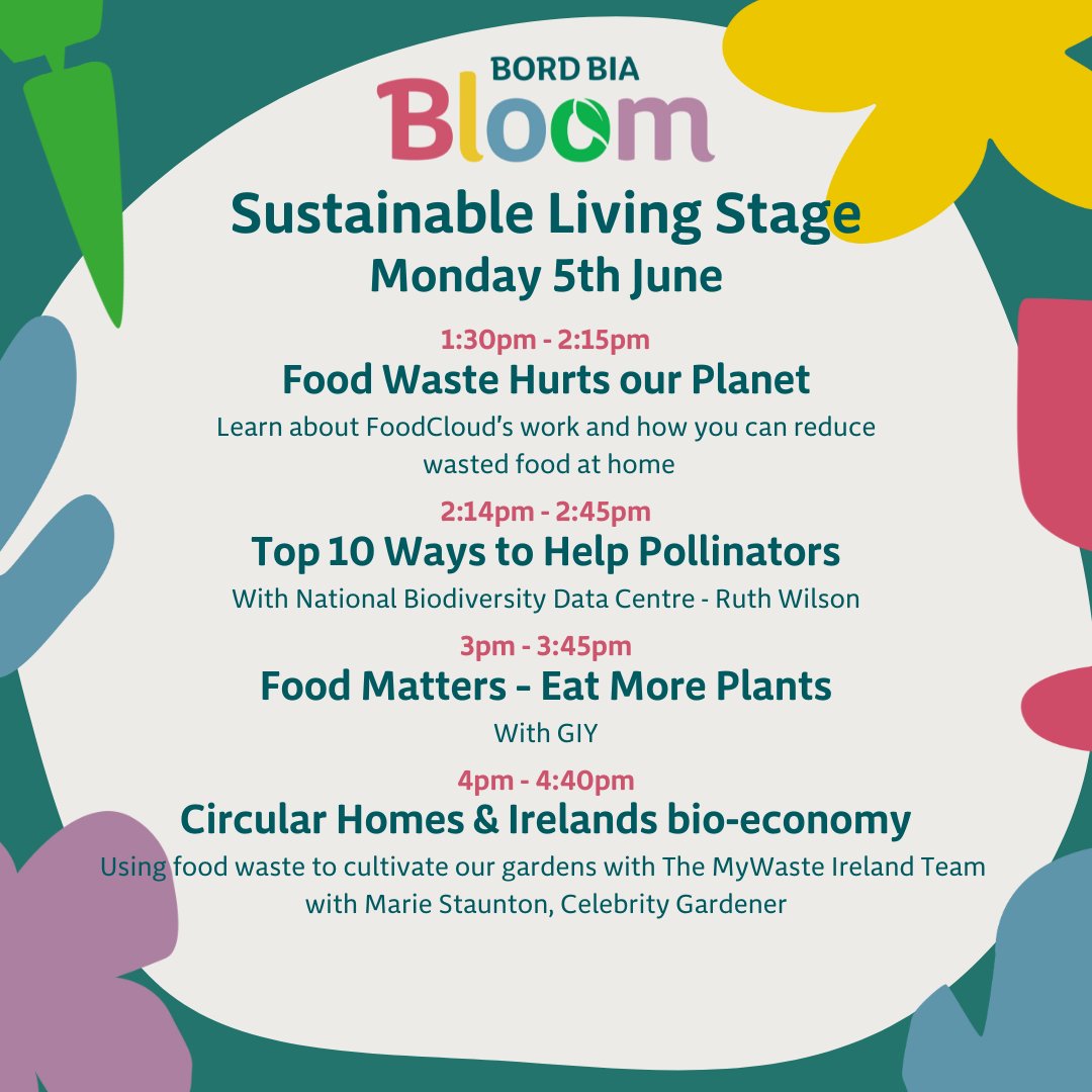 It's our last day at @BordBiaBloom. We've had such a bloomin' good time! Join @mickkellygrows and guests one final time for, Eat More Plants, at 3pm.

Today's panel:
🌱Pat Fitzgerald🌱
🌱Pat Kane🌱
🌱Dr. Cara Augustenborg🌱

#BordBiaBloom #GIY #FoodMatters #FoodMattersTV