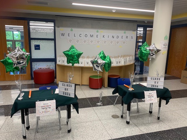 Future Kinders are in Monday and Tuesday for screenings, so why not have Kinder signing days for our future Eagleville students! <a href="/Methacton/">Methacton Schools</a>