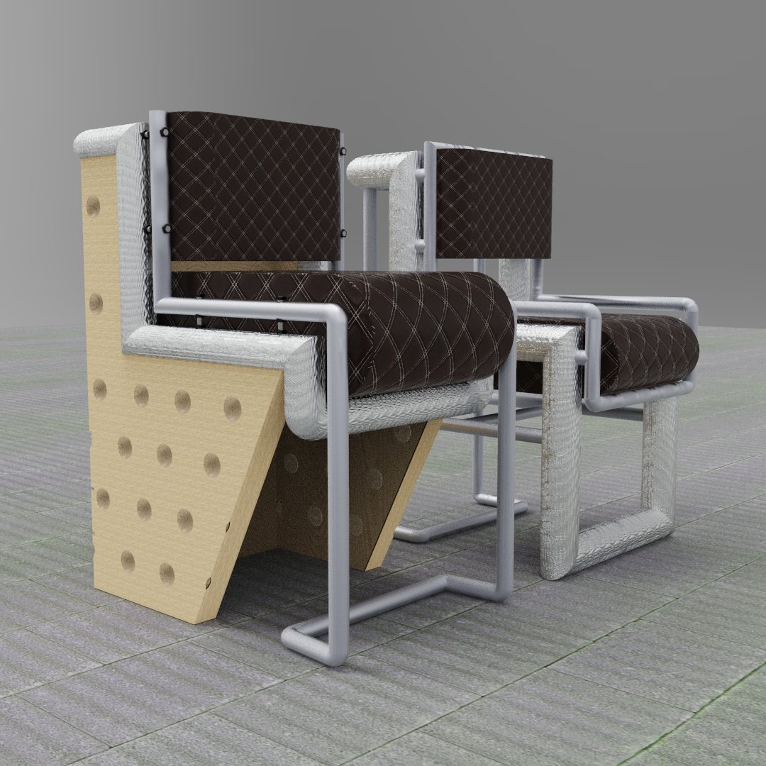 Shedgbade20's tweet image. &quot;Twin Concept&quot; chair design one with wood included and the other having steel all through for it&apos;s support system.
#productdesign #chairs #environmentaldesign #MondayMotivation