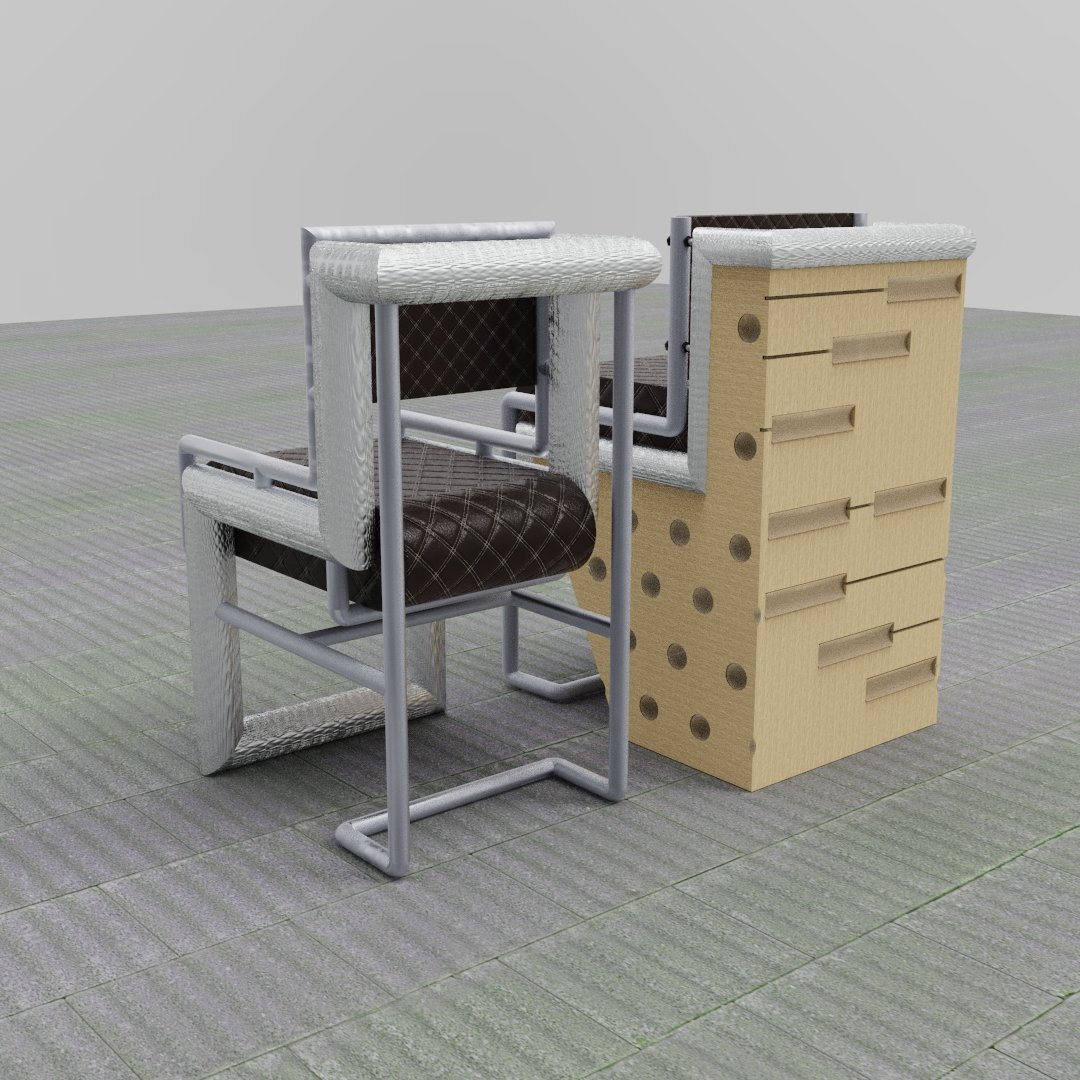 Shedgbade20's tweet image. &quot;Twin Concept&quot; chair design one with wood included and the other having steel all through for it&apos;s support system.
#productdesign #chairs #environmentaldesign #MondayMotivation