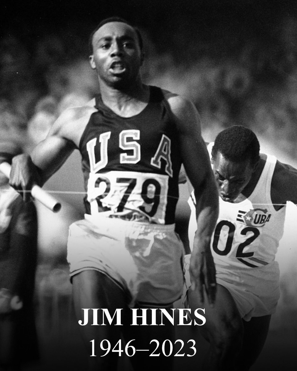CITIUS MAG on Twitter "1968 Olympic gold medalist Jim Hines, the first