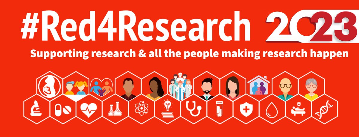 A week to go - are you ready? #Red4Research Resources here: rdforum.nhs.uk/red4research-2…