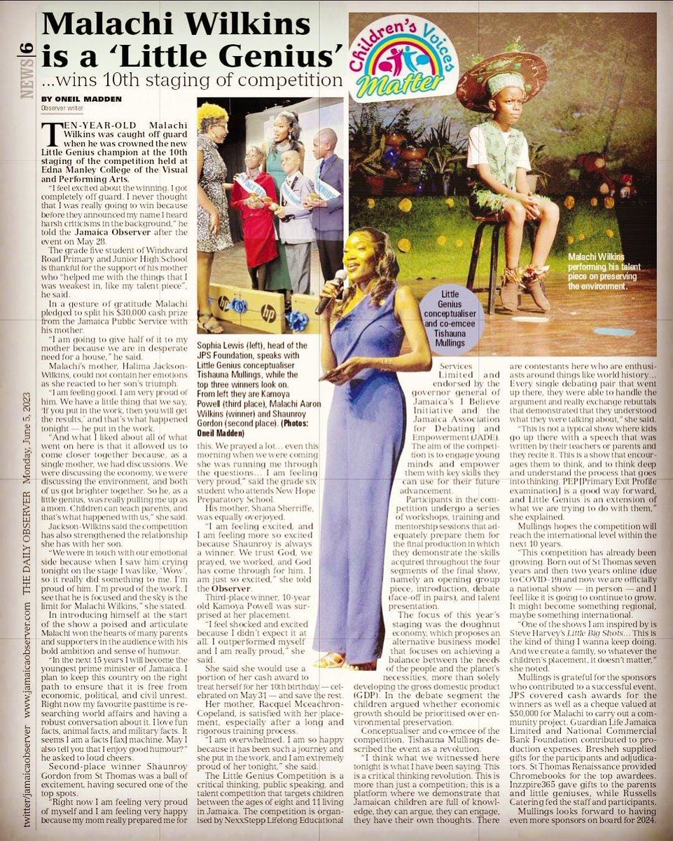 Let the impact continue…a critical thinking revolution is key to Jamaica’s development!