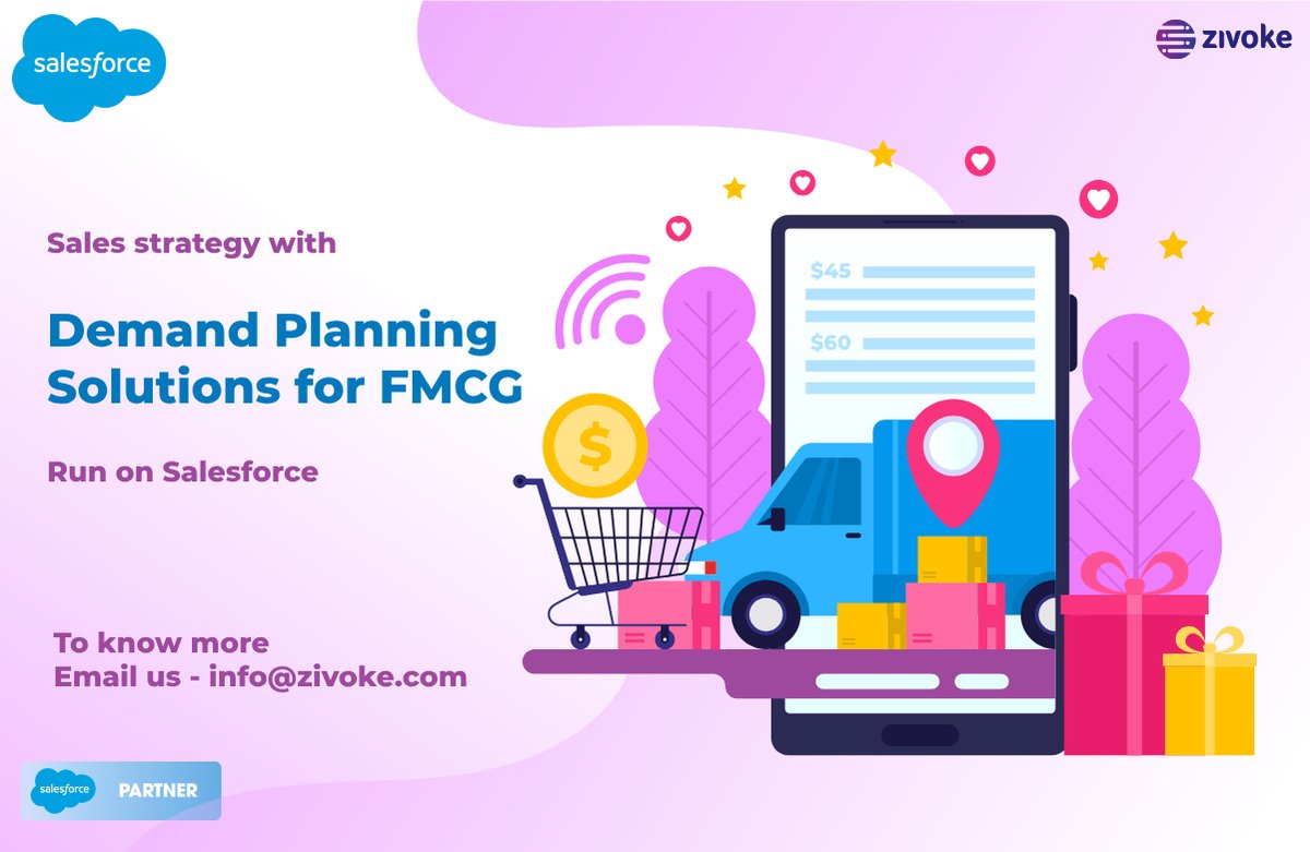 Unlock the full potential of your sales strategy with Demand Planning Solutions for FMCG that run on Salesforce. Gain actionable insights, make data-driven decisions, and boost your bottom line. #DemandPlanning #Salesforce #FMCG #FMCGsector
#salesforcepartner #zivoke