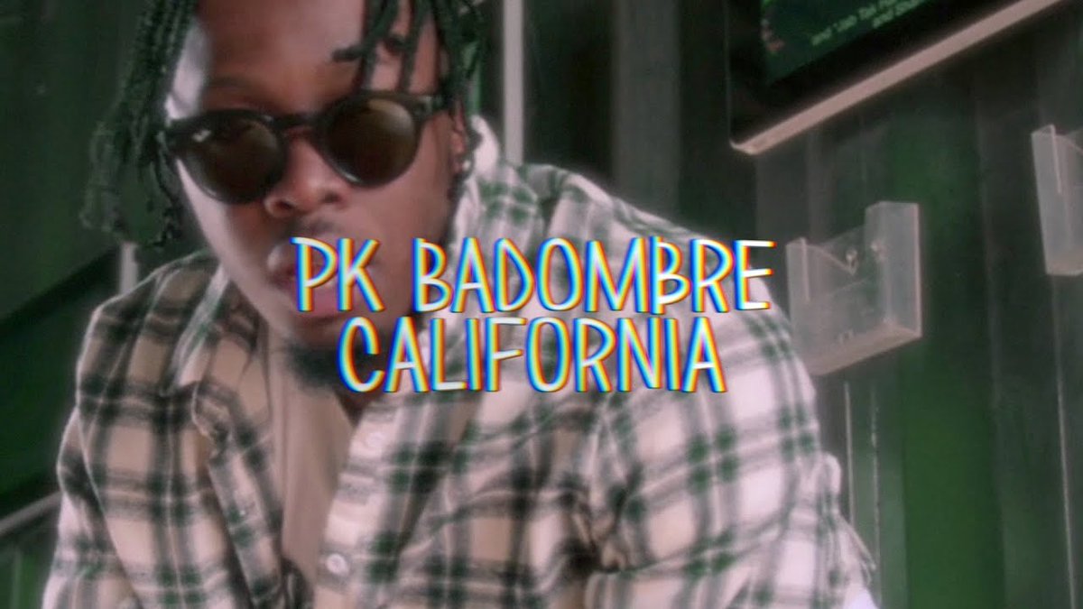 Starting off my week with a chilled one I came across a few days ago. @TheReal__PK recently dropped 'California', perfect for the weather we're having and a cert for festivals youtube.com/watch?v=HSeXtS…