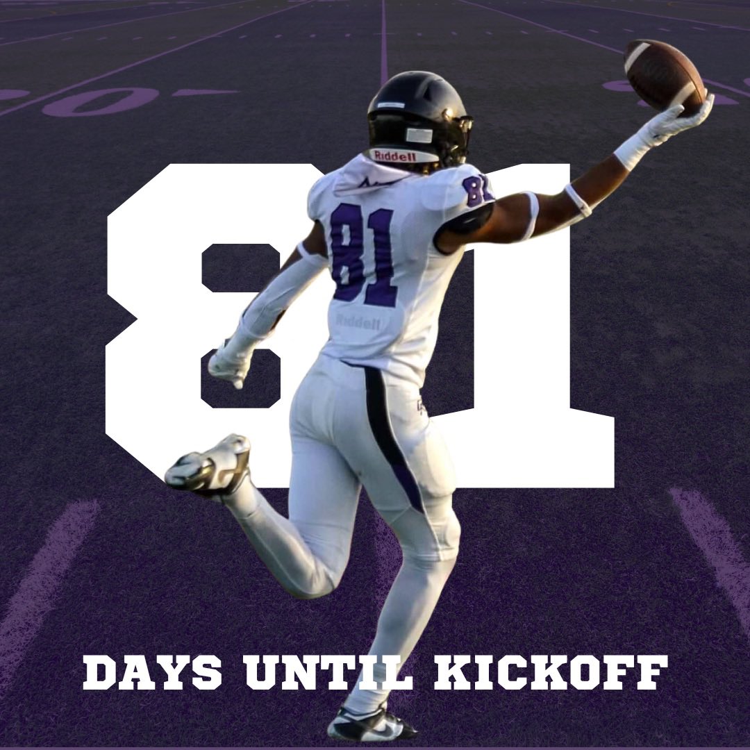 81 days until we kick off the season against the Timberwolves #weareCR #cedarridgefootball