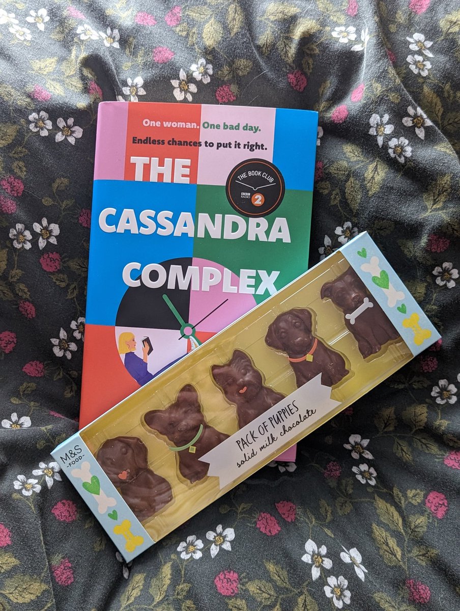 I'm calling this my must-make-room-for-more-books #bookgiveaway.

A new copy of The Cassandra Complex + a pack of M&amp;S choccie doggies. 

👥 Follow Me
👍 Like
🔄 Retweet

Closes Friday 9th June at midday (UK Only).