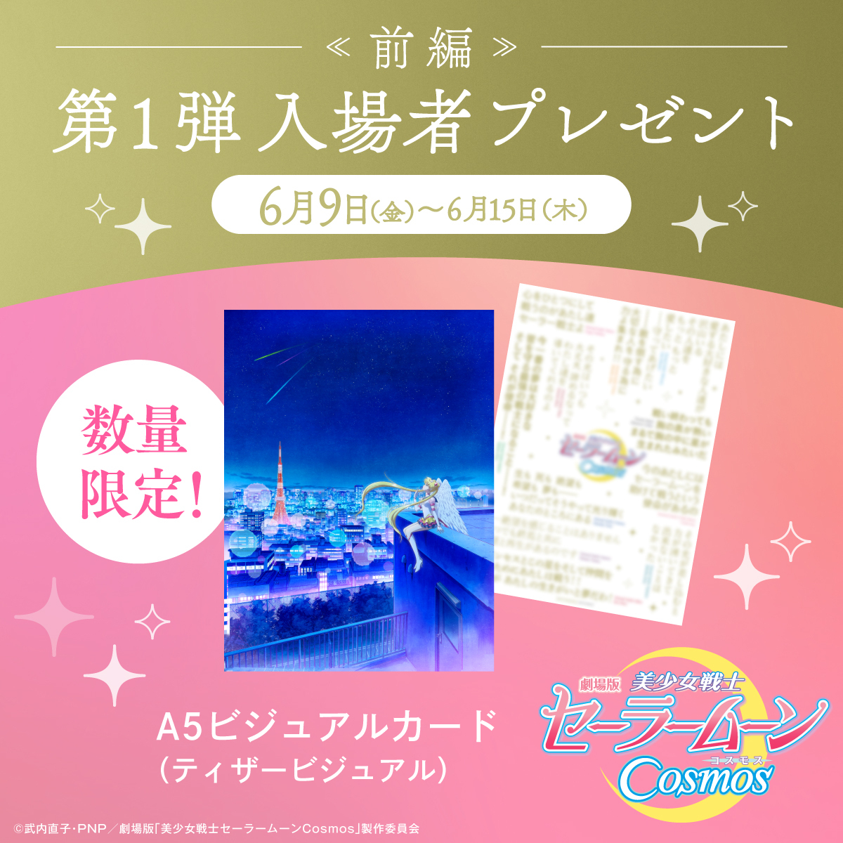 劇場版「美少女戦士セーラームーンCosmos」🌙 on X: