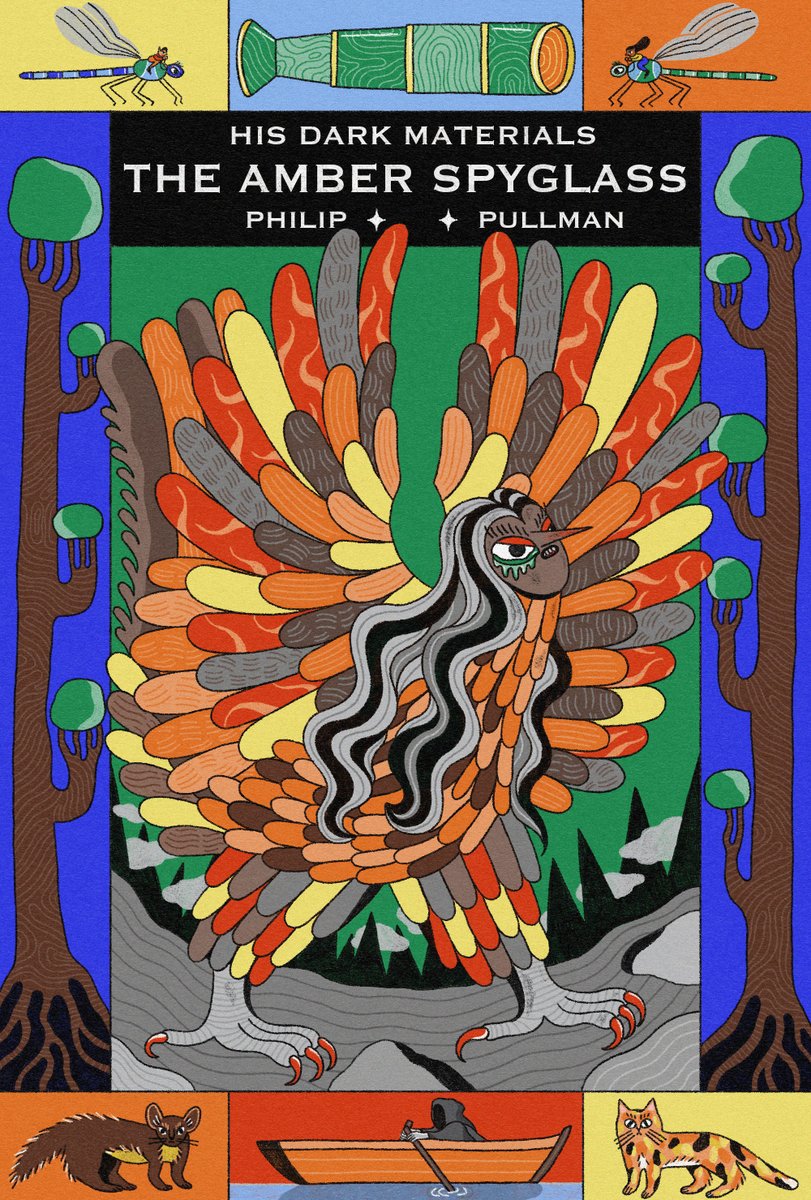 Aysha Tengiz (@ayshatengiz) on Twitter photo Throwback to some mock book covers - illustrating the His Dark Materials trilogy by <a href="/PhilipPullman/">Philip Pullman</a>.
I've been completely in love with these books both as a child and an adult and it was so much fun to explore the story through drawing. Throwback to some mock book covers - illustrating the His Dark Materials trilogy by <a href="/PhilipPullman/">Philip Pullman</a>.
I've been completely in love with these books both as a child and an adult and it was so much fun to explore the story through drawing.