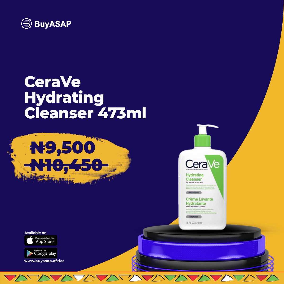 Unleash Your Radiance: Experience the Perfect Beauty Care Regimen for Everyday Bliss.

Indulge in Unbeatable Price Slashes and stock up your beauty essentials.

#GlowAsap #BuyAsap #CeraVe #BuyNowPayLater