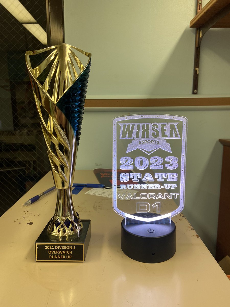 Happy to see the trophy case grow!