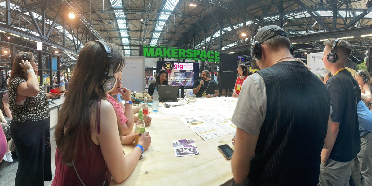 “Innovation for Climate Change Issues in the Hottest Spot on the Earth” with Nawres Arif, Samaa Faraj, Hasanain Fadhil

🔗Read more about them here:
re-publica.com/De/Session/Inn…

#republica23 #wearegig #10xgig #cash