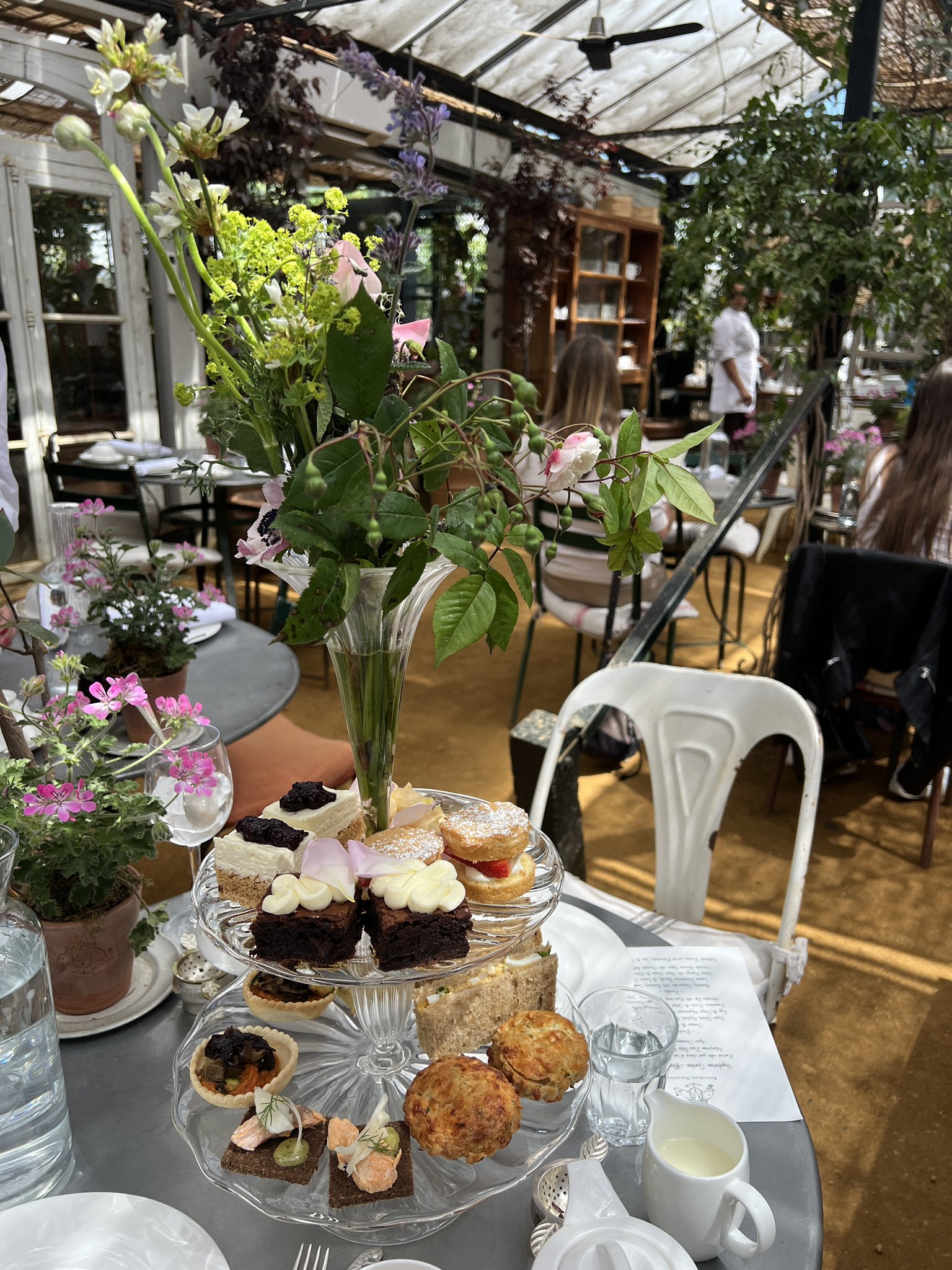 kana on Twitter "📍Petersham Nurseries Teahouse Richmond ロンドンのアフタヌーンティー