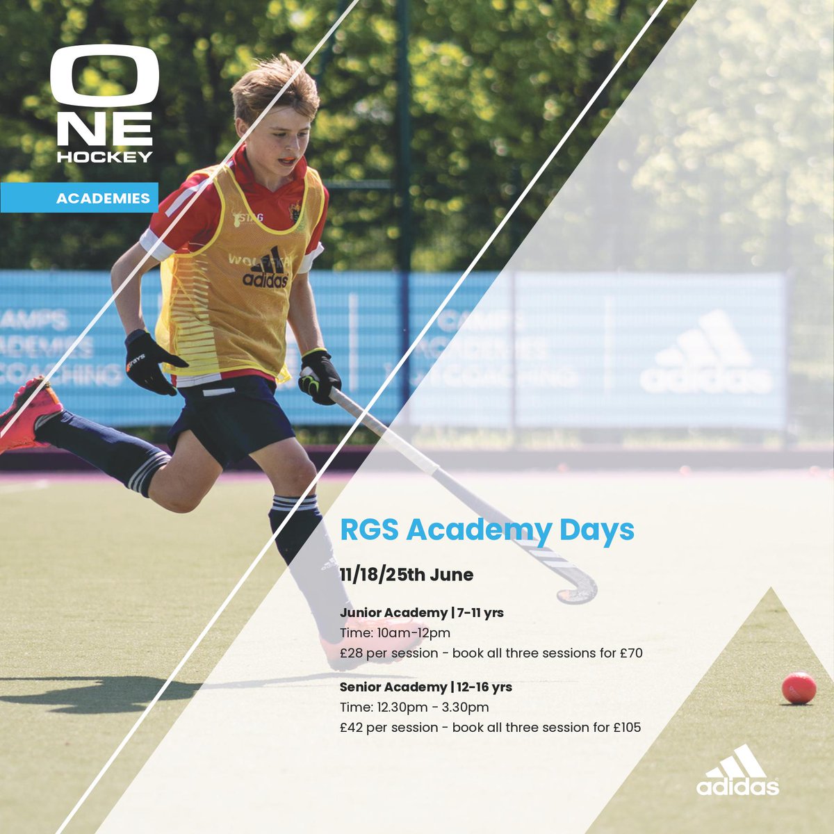 Our Academy starts THIS WEEK! Don't miss out on what is going to be incredible hockey with the best coaches.

Our academies run over 3 weeks with small coaching ratios so players have a completely dedicated coaching experience.

Book now >> bit.ly/43ncTZH