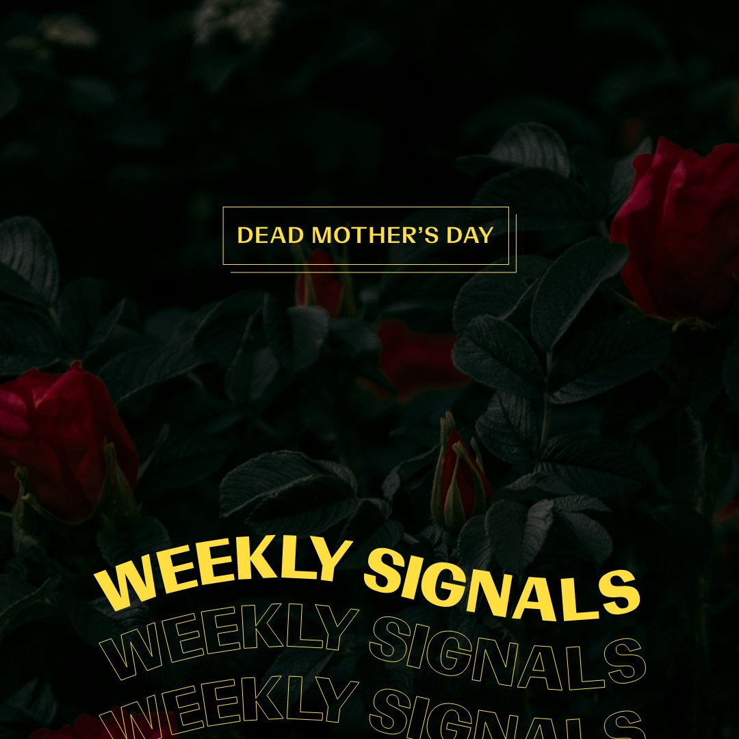 WConranDesign's tweet image. 🚨 Weekly Signals #56 – DEAD MOTHER’S DAY 🚨 

🌹La mort dans l’âme, pas le cœur à la fête🌹

Pour en savoir plus 👉linkedin.com/feed/update/ur…