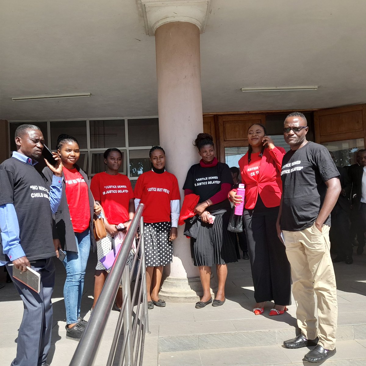 calebngombo's tweet photo. Glad to provide leadership to CSOs undertaking advocacy at the Constitutional Court in which a Dutch national Wim Akster is brought to court to account for his actions for sodomizing underage boys while saving as finance manager with a Dutch NGO. He is answering multiple charges https://t.co/UkIkJk6yBM