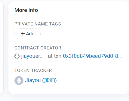 JiayouERC's tweet photo. $加油
ENS is now updated!
https://t.co/CCsZmqhoIw
#ethereum #ERC20 #memecoins #chinesememecoin #cryptocurrency #BTC https://t.co/jBSq8V9apH