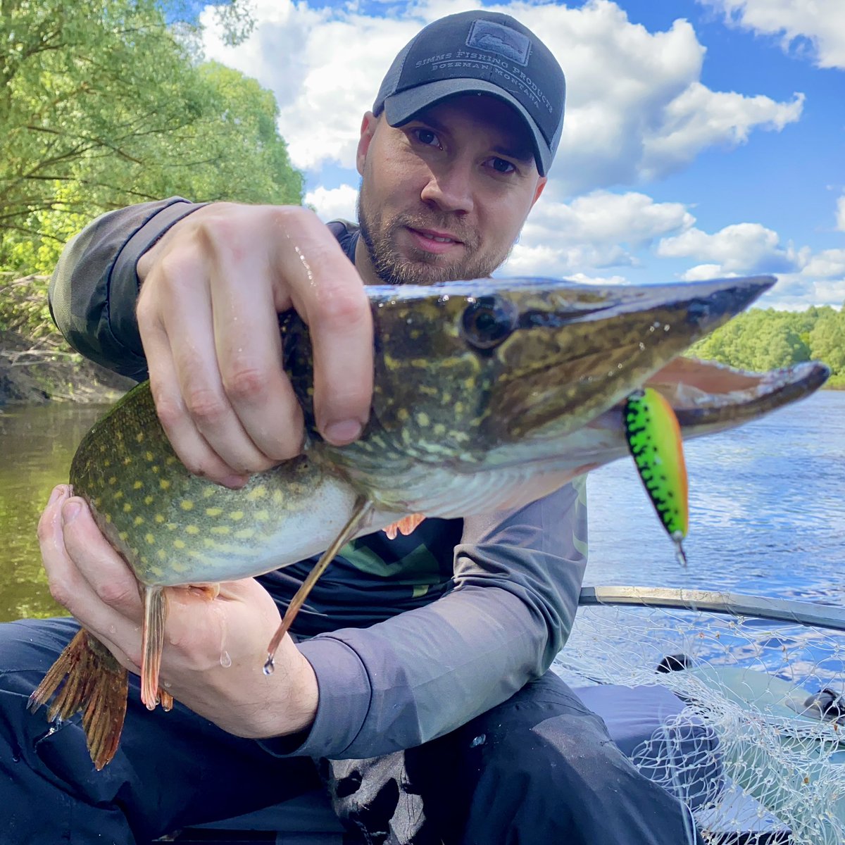 Shostka_Spoon's tweet photo. pike on the Desna river. in work baubles Reptile 7 grams.
.
@Shostka_Spoon
.
#fishing #pike https://t.co/0KPE3HeKh5