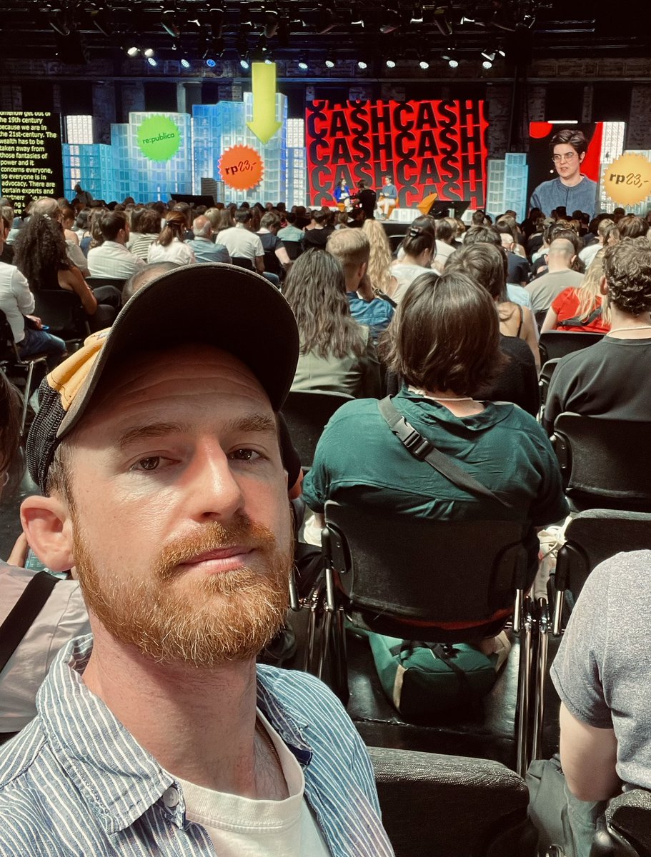 Los geht‘s! <a href="/republica/">re:publica</a> #cash #rp23