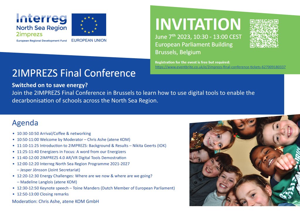 This Wednesday in #Brussels: hear from our inspiring #Energizers, who have taken on the challenge to save tonnes of carbon emissions at school💡🌟
More info 👉 eventbrite.co.uk/e/2imprezs-fin…