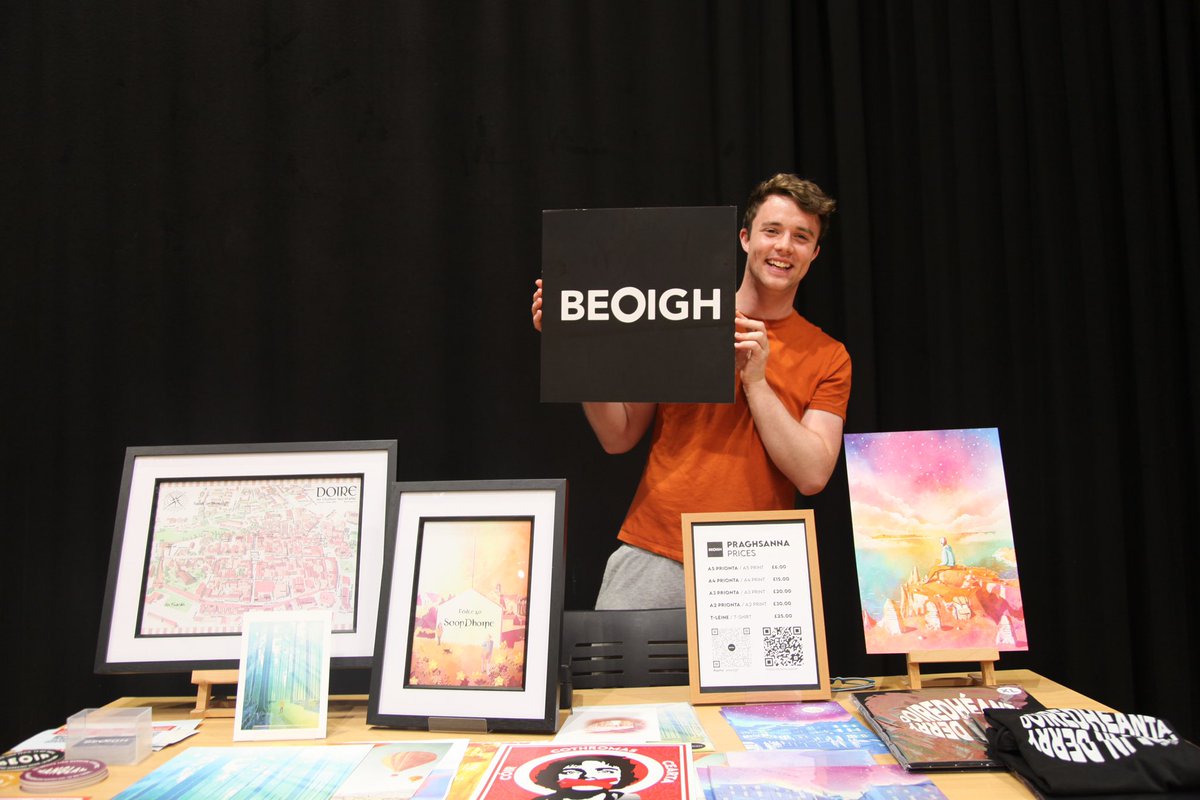beoigh's tweet photo. Gmma as teacht Dé Satharn.
Thankyou for coming to the market @culturlanndoire! Really appreciate all the people that popped by to say hello!
Thanks Ryan Harling for the photos!
#market #margadh https://t.co/kQdxIU1kjx