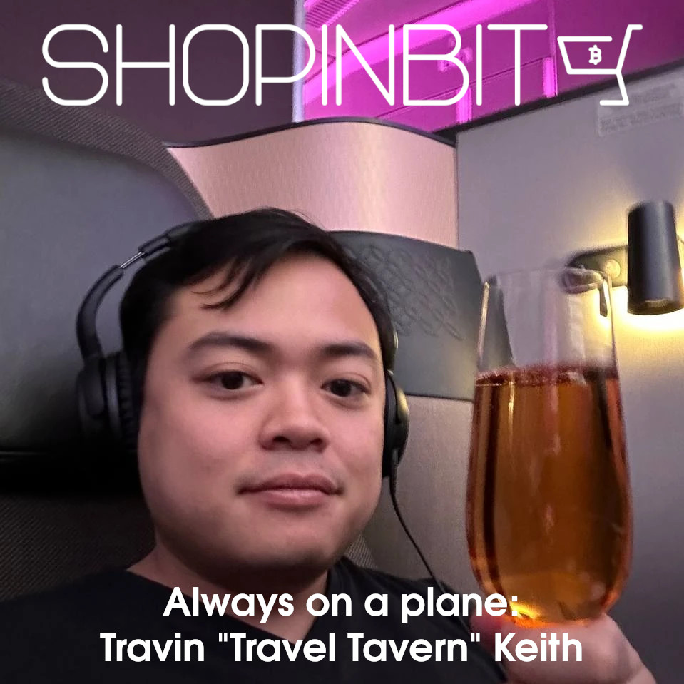 shopinbit's tweet image. Ready for your next vacation? Let our resident Travel Hacker @TravinKeith plan it for you! We&apos;ll ensure you get the best deals from flights to accommodations. Visit us at our @BtcPrague booth #42 to learn more. #Roadtobtcprague #TravelHacker #BestDeals