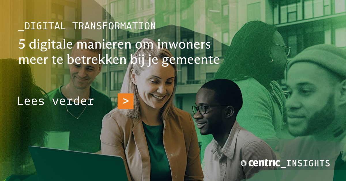 🌐 Hé gemeente, wil je de communicatie met je inwoners verbeteren? In deze blog vind je 5 onmisbare online tools voor inspraak en participatie. Om burgers nóg meer te betrekken bij gemeentelijke besluitvorming. Lees onze nieuwste Insight 👉🏼 bit.ly/43hbnZ1

#IT #Insights