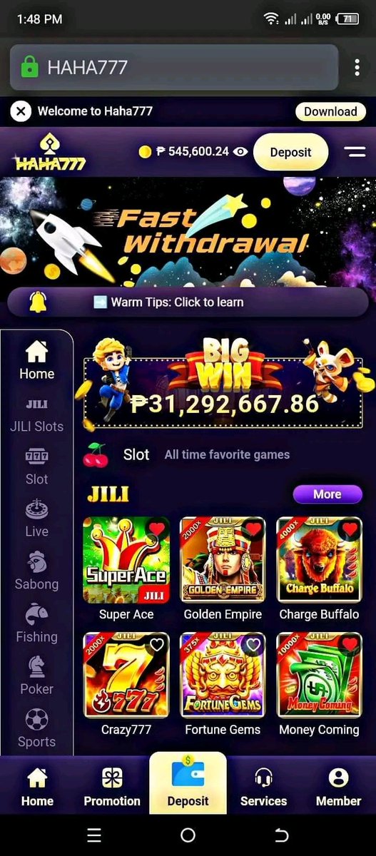 Haha777 Online Casino tweet media