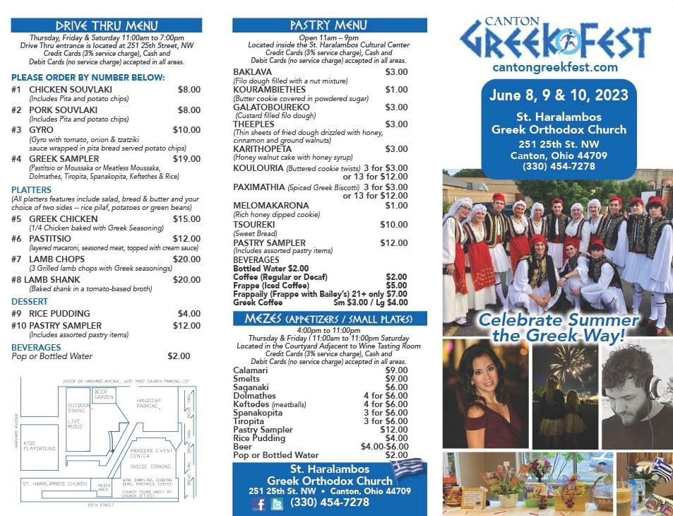 CantonGreekFest's tweet photo. THIS WEEK! We can’t wait to see you this Thursday, June 8, Friday, June 9 and Saturday, June 10. Visit https://t.co/vWnpo6DoRh for all the information including complete schedule and menus for all areas 🇬🇷💙 https://t.co/glPzRiqRDy