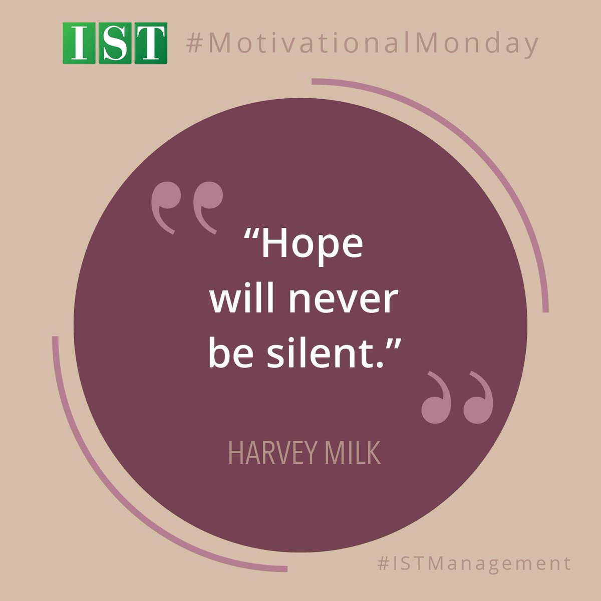 ISTEmpowerment's tweet photo. #ISTManagement #MotivationalMonday https://t.co/V745DIbqPz