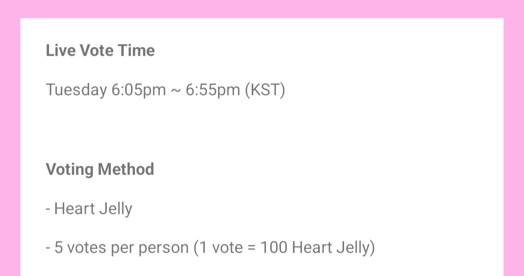 CIX_VotingTeam's tweet image. [🗳️] THE SHOW LIVE VOTE

⏰Tue (23/6/6) 6:05 - 6:55 PM KST

FIXs! We highly encourage everyone to prepare as many accounts as possible with 500 Heart Jellies. New account = 100 HJ.

Lets win this voting and give CIX their 2nd win!

#CIX #CIX_Votes #BX #승훈 #배진영 #용희 #현석