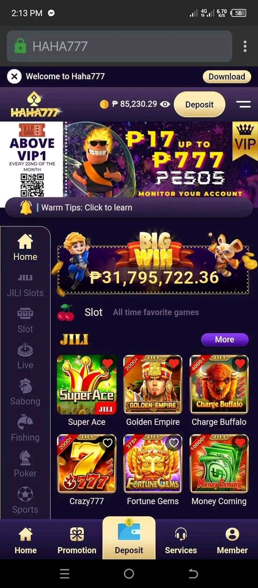 Haha777 Online Casino tweet media