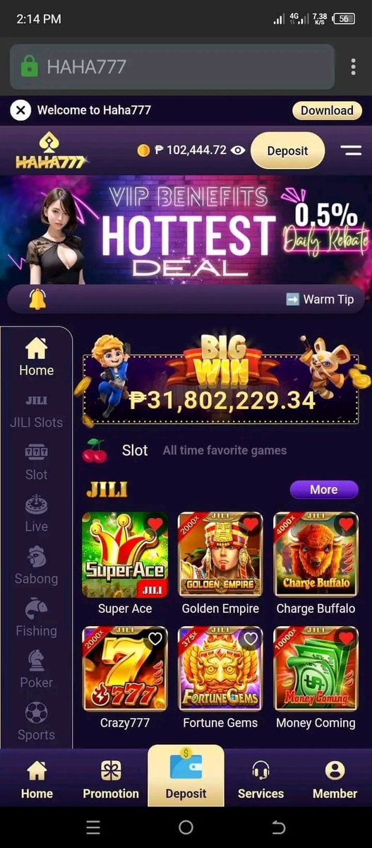 Haha777 Online Casino tweet media