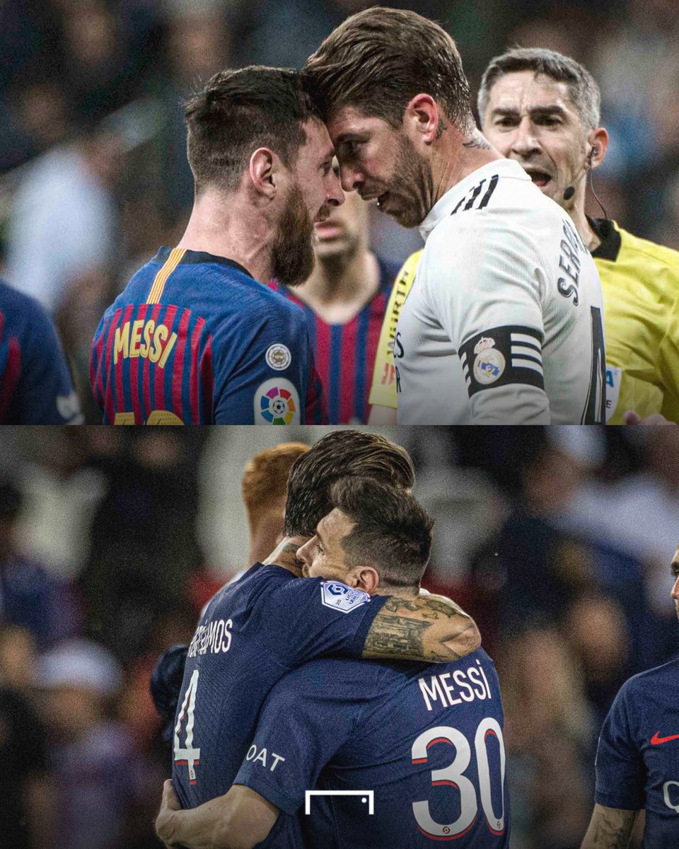 goal's tweet photo. Enemies really can become friends 😌 https://t.co/Poi8Fced1T