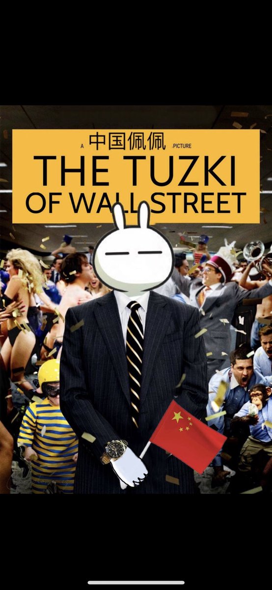 @JakeGagain $TUZKI FOR SURE 💎

ITS THE BIGGEST MEME IN CHINA🇨🇳

HEALTHY VOLUME 
COMMUNITY DRIVEN 
$2M MC ONlLY

30X SHORT TERM INCOMING ✅
SEE YOU AT $50M MC SOON 🫱🏼‍🫲🏽