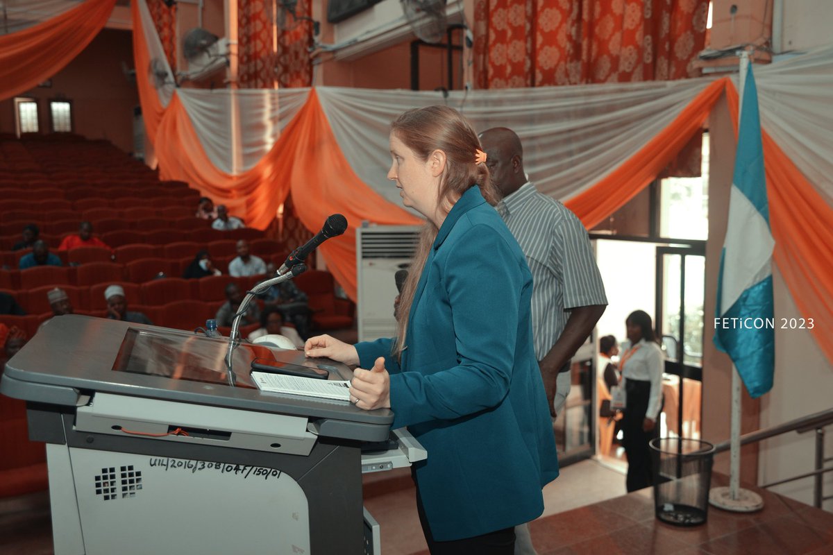 #FETiCON2023

The keynote speaker, Assistant Professor (Dr) Natasha Wright, from the Unversity of Minnesota, USA in attendance at the first FETiCON programme.