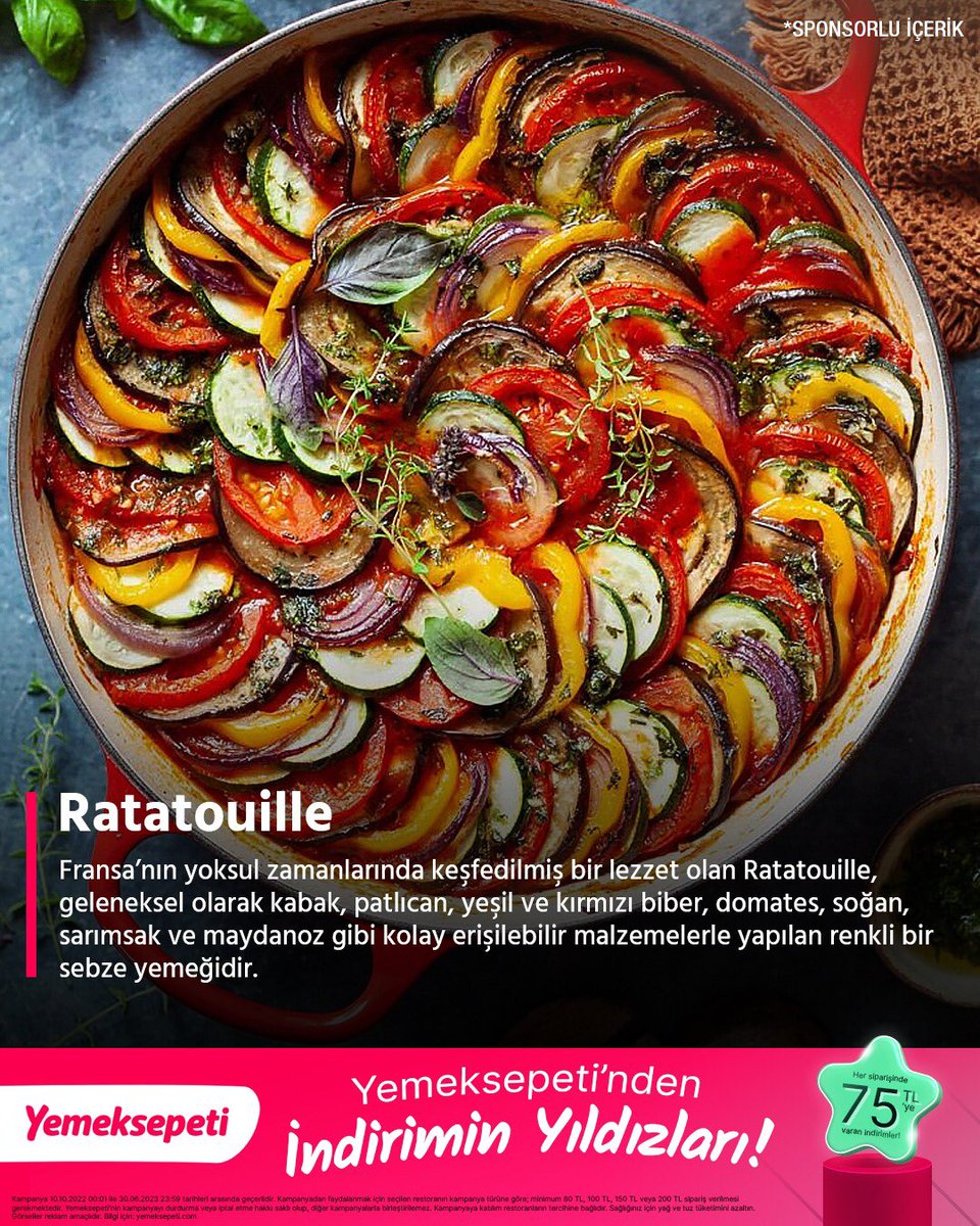 Leziz yemek bilgileri: Ratatouille 🍽️