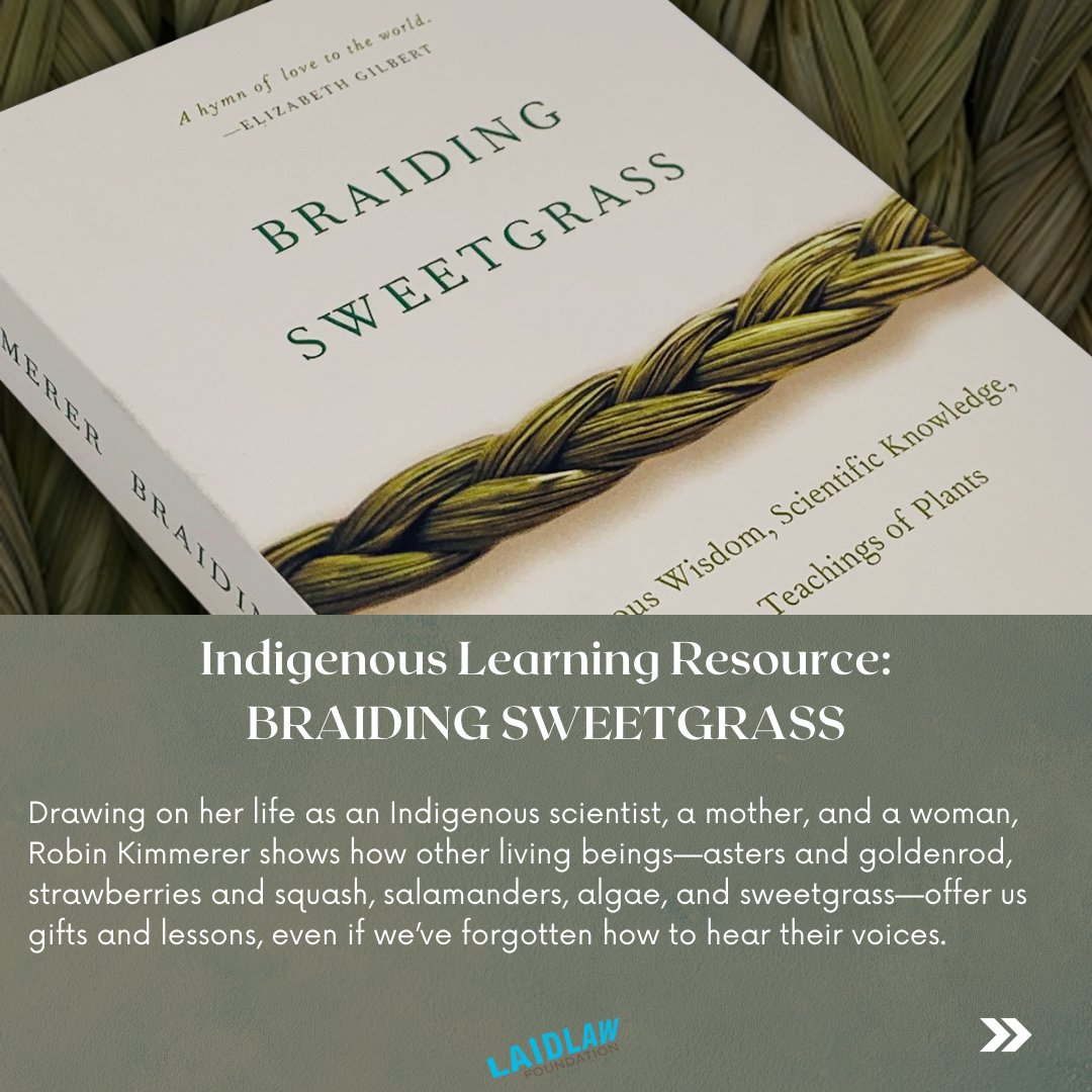 laidlawfdn's tweet photo. 🌱 BRAIDING SWEET GRASS 🌱

During Indigenous History Month, Laidlaw will be sharing resources to encourage folks to learn or expand their education on Indigenous history, traditions, and culture.

https://t.co/HHCdCTDwhW https://t.co/IrrqwLOeHi
