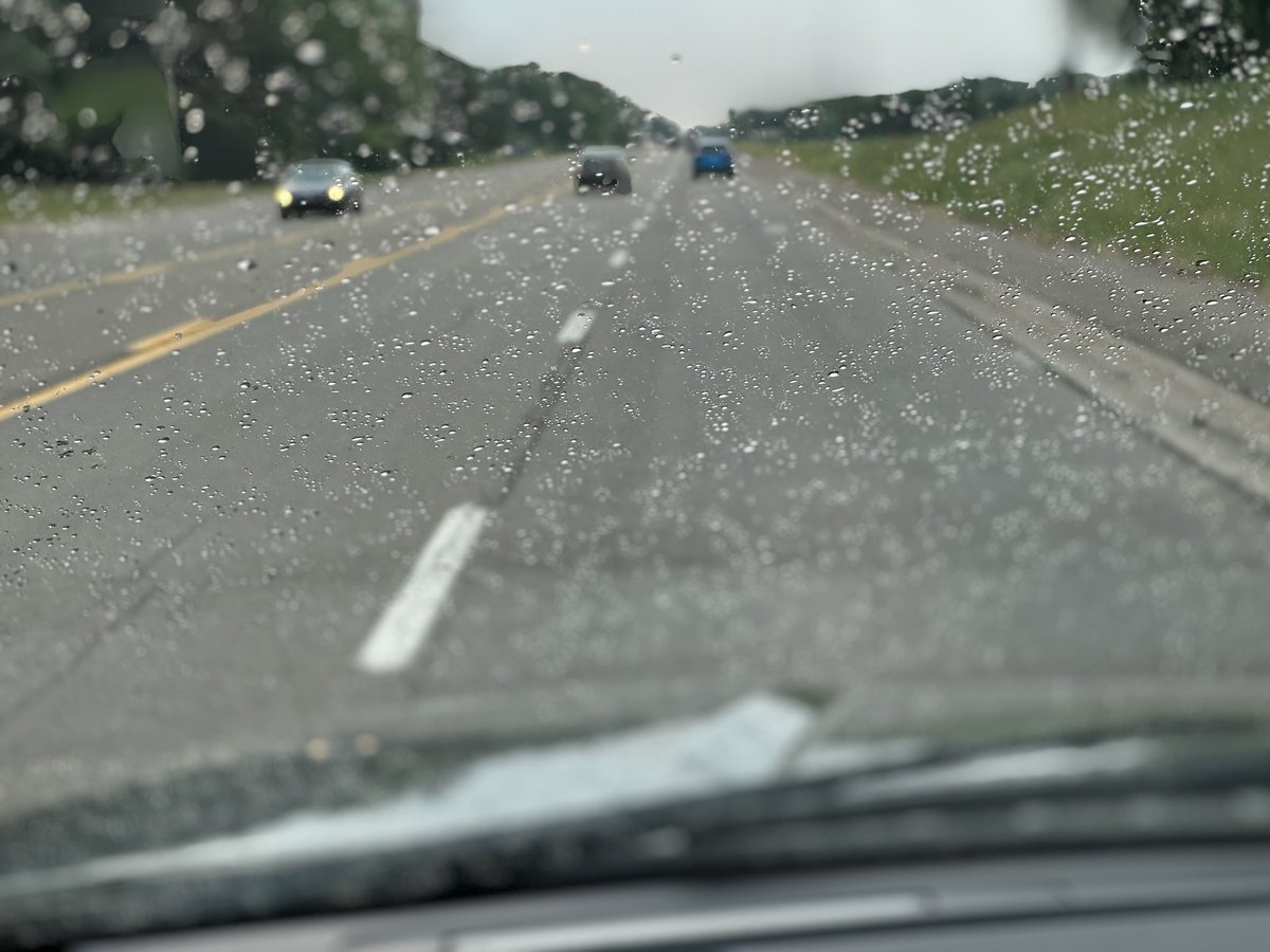 kdbeeson's tweet photo. @MrBissell_917 Heaviest rain in weeks this morning on M-20 https://t.co/YPHPW2rbfl