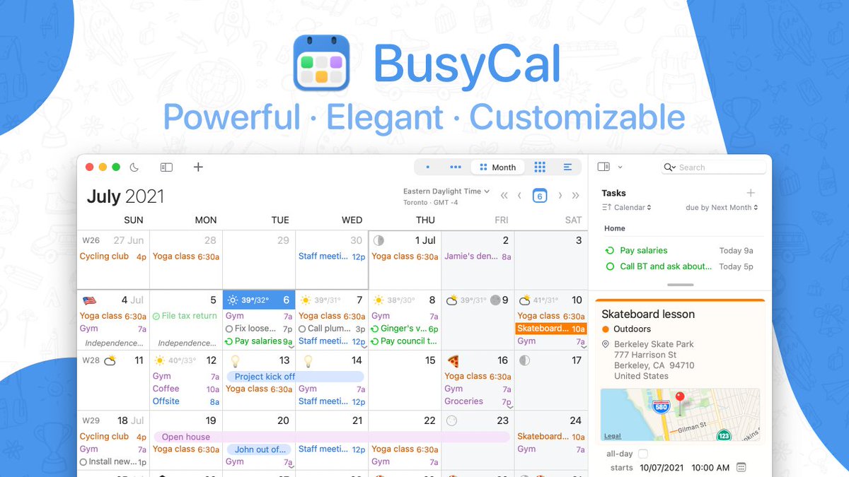 busymac's tweet image. Tasks. Events. Unified! Meet BusyCal ⤵️

youtube.com/watch?v=l4jvnb…

#BusyCal #macOS #productivity #calendarapp