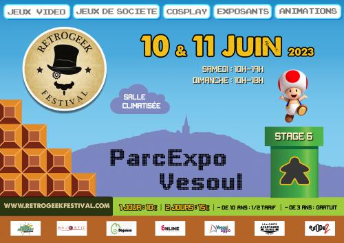 Les #geeks se donnent RDV à #Vesoul ce week-end pour le RetroGeek Festival ! 
Infos sur retrogeekfestival.com
#hautesaone #franchecomté
